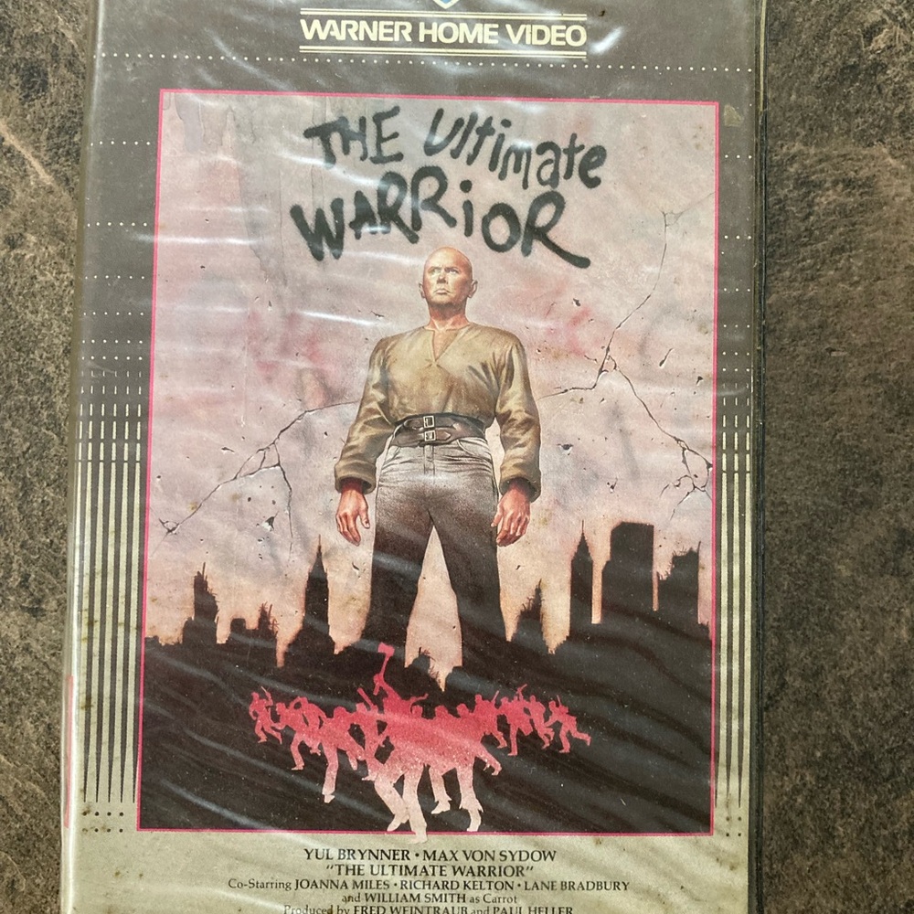 The Ultimate Warrior VHS Tape